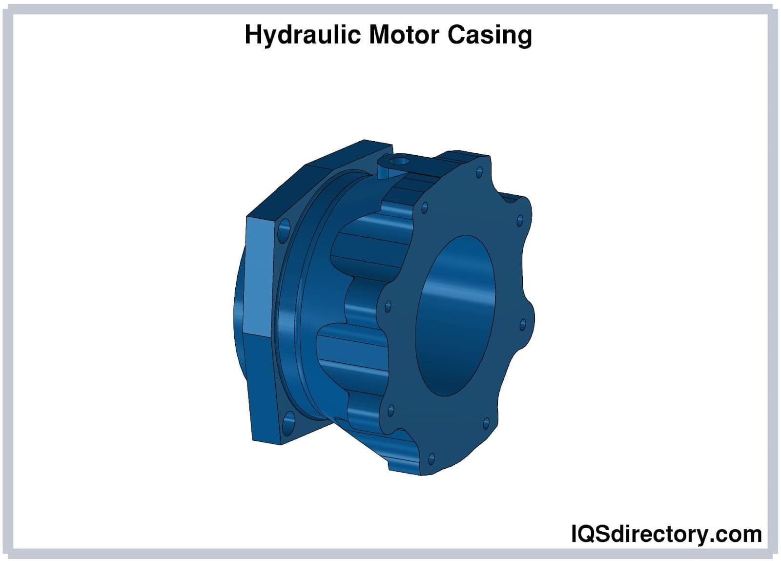 hydraulic pump motor casing