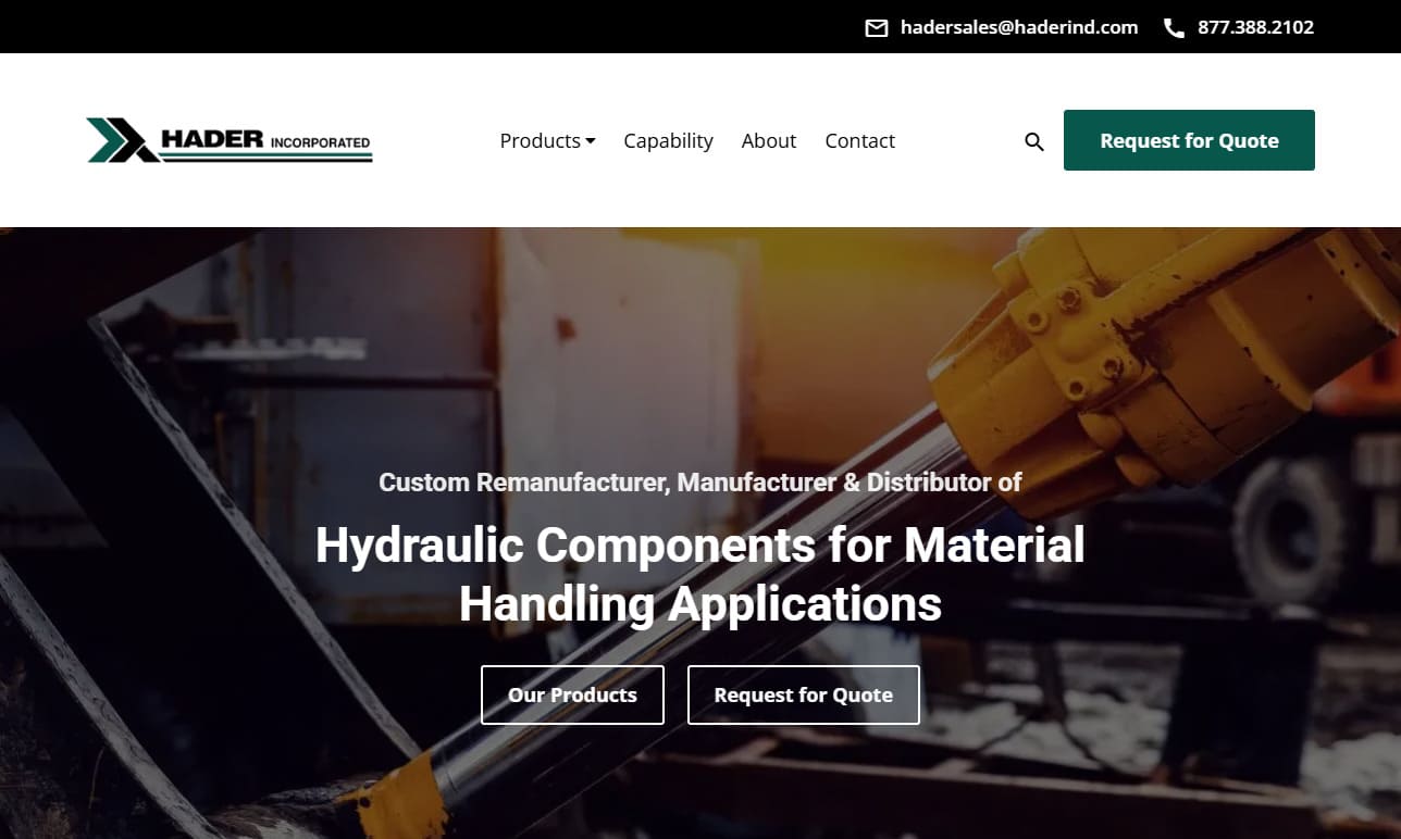 Hader Industries, Inc. Hader Industries, Inc.